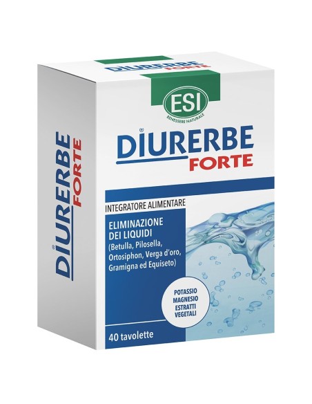 Diurerbe Forte Integratore Drenante - 40 tavolette